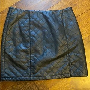 Forever 21 women’s leather skirt